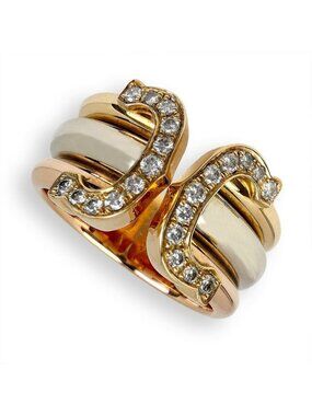 Cartier 2C Diamond Ring